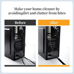 Split Loom Wire 1/4" X 100ft, 1/2" X 100ft, 3/8" X 100ft Electric Wires Covers Flexible Wire Loom Tubing Dog Cat Cord Protector Split Cable Sleeves (100ft)