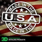 3D 5.5” Black Foam Cutting Pad – Heavy Cutting Buffing Pad for Paint Correction | Removes Swirls, Scratches & Oxidation | Rotary & DA Safe | USA Made