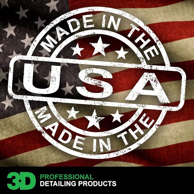 3D 5.5” Black Foam Cutting Pad – Heavy Cutting Buffing Pad for Paint Correction | Removes Swirls, Scratches & Oxidation | Rotary & DA Safe | USA Made