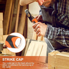 10Pcs Wood Chisel Sets, 6Pcs Premium Wood Chisels with Honing Guide, Sharpening Stone & Carpenter Pencils, Wood Carving Tools Kit for DIY & Professional Use (6-38mm)