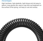 PATIKIL 20.8mm OD B Type Spring Tube Bender 1000mm Long for 25mm 3/4" PVC Pipe in Home Renovations and Electrician Wiring Pack of 2