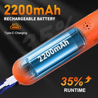 8V Cordless Rotary Tool Kit with 103pcs Accessories, USB-C Charging, 5-Speed 25000RPM mini cordless rotary tool， Power Rotary Tool for Engraving, Sanding, Drilling, Polishing, DIY Crafts