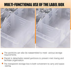 500pcs Pop Rivets Assortment Kit,14 Sizes Aluminum Rivets,Blind Rivets set,including 3/32" 1/8" 5/32" 3/16",metal Dome Head rivets Assortment kit with labels Storage boxes (Silver)