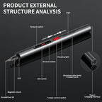 Mini Electric Screwdriver Set,Precision Electric Screwdriver，72-in-1 Magnetic Bits，3 Gears Torque, 3LED light,Magnetic Storage，Overload Protection, Repair Tool Set