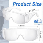Kanayu Safety Glasses Bulk Protective Goggles Anti Fog Scratch Resistant Eyewear