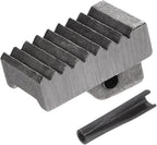HARFINGTON Pipe Wrench Heel Jaw with Pin Assembly 18" Wrench Replacement Carbon Steel for 18" Adjustable Wrench