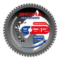 7-1/4" Circular Saw Blade, TCT Metal Cutting Saw Blades with 60T & 5/8" Arbor, Professional for Iron Steel Aluminum Stainless Steel Ferrous Metals
