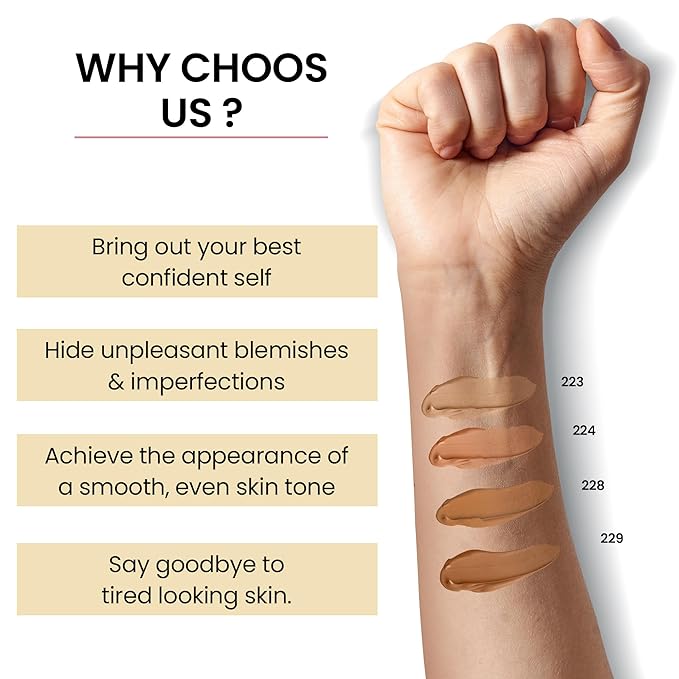 Dermacol Full Coverage Foundation | Long Lasting Waterproof Makeup Cover Cream SPF30 | Hypoallergenic & Light Weight Liquid | Tattoo, Acne, Spots, Under-eye Skin Cover-up - 30g-VeraVaultWomen