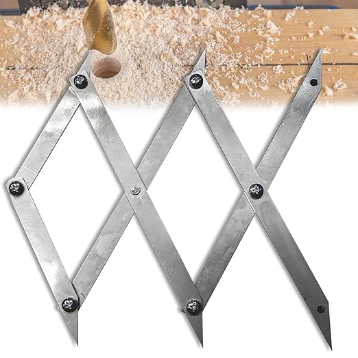 Picket Master Pro 3 Point Center Finder for Precise Measurements,Center Point Finder, Center Finding Tool,Equidistant Measuring Tool,Wood Working Welding Precise Center Finding