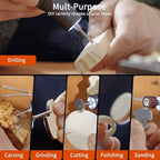8.0V Cordless Rotary Tool, 5 Speeds, 65 Pcs Rotary Tool and Accessories Multi-Purpose For Carving, Engraving, Sanding, Polishing and Cutting,DIY Crafts