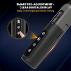 HARDELL 8V Cordless Rotary Tool Kit, 6 Variable Speed Rotary Tool Kit with Digital Display, 80PCS Accessories, Type-C Charging, Mototool for Sanding/Polishing/Engraving/DIY Crafts