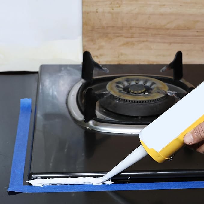 Bates- Caulking Gun, 10:1 Thrust Ratio, Yellow, Caulking Tool Gun, Caulk Gun No Drip, Hand Caulking Guns, Silicone Gun, Caulking Gun Tool, No Drip Caulk Gun, Caulk Guns, Caulking Gun Dripless