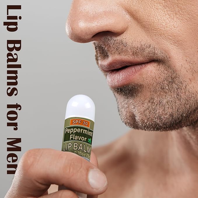 10 Pcs Mini Sunscreen Lip Balms Bulk SPF 30 Lip Balm Sticks Favors with Sunscreen SPF Employee Staff Appreciation Gifts Bulk Team Coworkers Christmas Party Gifts for Travel Beach-VeraVaultWomen