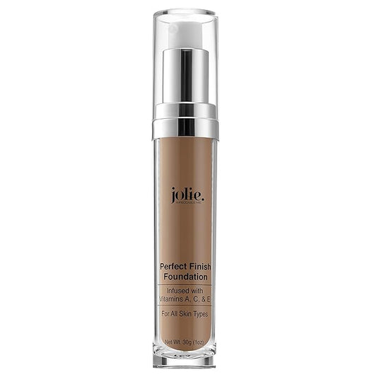 Jolie Perfect Finish Liquid Foundation Makeup SPF 15 Oil Free (MW4)-VeraVaultWomen