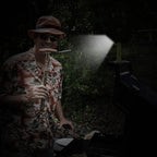 4 Pack LED Rechargeable Flashlight, Mechanic Tools Trouble Light Cordless Worklight with Magnetic Base 360°Rotate 5 Modes,Portable Inspection Troch for Mens Gift,Automotive,Camping and BBQ