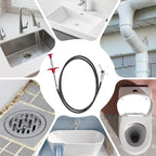 Flexible grabberDrain Snake Tool - The Ultimate 61inch Flexible Grabber for Hair, Unclog Any Drain in Minutes! Gunk & Debris in Sinks, Showers & Tubs. No More Chemicals, Just Quick Results!