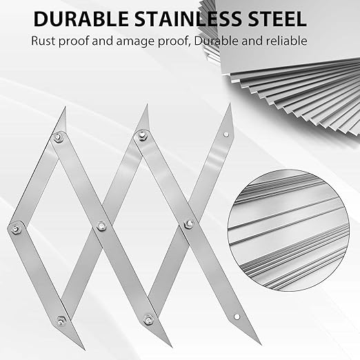 Picket Master Pro 3 Point Center Finder for Precise Measurements,Center Point Finder, Center Finding Tool,Equidistant Measuring Tool,Wood Working Welding Precise Center Finding