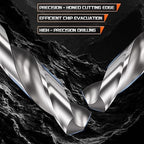Drill Bit, 1.4mm Cutting Diameter, 4241 HSS 118° Cutting Angle Uncoated Bright Versatile Jobber Bits - (Applications: for Drilling Plastic Wood Soft Metal), 5-Pieces