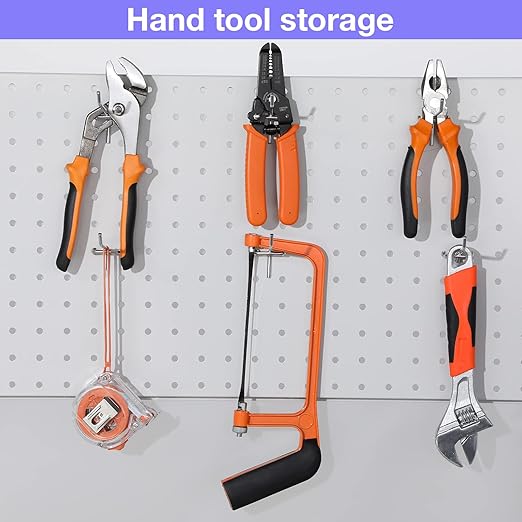 Moxweyeni 150 Pack Pegboard Hooks 3 Inch Metal Display Hooks Suitable for 1/8 Pegboard Accessories for Garage, Office, Kitchen, Store