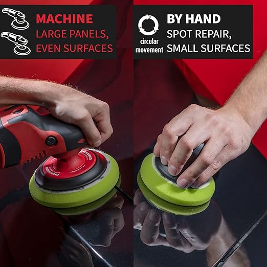 menzerna “Super Finish Plus 3800” I Deep Gloss Polish for a Perfect Mirror Finish I Polishing Compound for Micro Scratches & Holograms I Silicone Free I 8 fl oz.