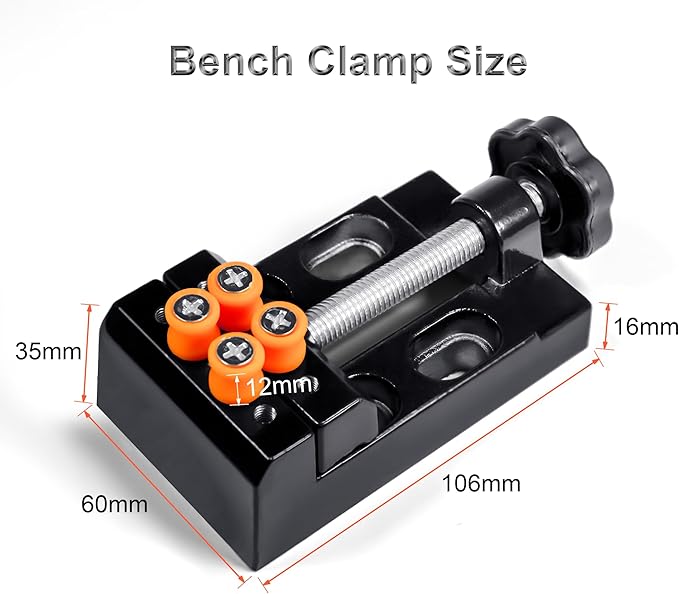Mini Drill Press, Benchtop Drill Press, Portable Electric Drilling Machine, with Rotary Tool Flex Shaft Attachment, B10 Chuck, Drill Bit and Clamp for Metal Wooden Jewelry DIY