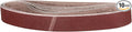 1 x 42 Inch Sanding Belt, 10 Pcs 100 Grit Knife Sharpener Belts Work Sharpening for Belt Sander Knife Carving Tool Metal Working