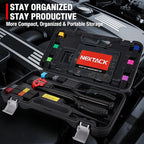 Heavy Duty Rivet Nut Tool Kit, 16" Auto Release Nut Rivnut Tool with 12 SAE & Metric Mandrels & 105 Nurserts, Threaded Riveter Tool Setter in Rugged Carrying Case NT800