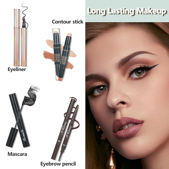 Makeup Kits Makeup Sets for Teens Women Teenagers Makeup Kit for Women Full Kit Make up Set Girls Gift Eyeshadow Foundation Makeup Kits for Teens Girls Ages-VeraVaultWomen