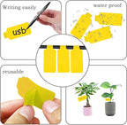 Cable Labels & Reusable Hook and Loop Fastening Ties Set - 30 Pcs Cord or Wire Labels & 30 Pieces Cable Tags for Electronics, Home & Office Cord Management