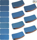 3x18 Inch Sanding Belts 21 Pcs 7 Grits Sizes (3 Each of 40/60/80/120/150/240/400 Grits) Heavy Duty Belt Sander Zirconia Belt Sander Paper for Wood, Metal, Stainless Steel, Cars, and Furniture