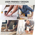 Picket Master Pro 3 Point Center Finder for Precise Measurements,Center Point Finder, Center Finding Tool,Equidistant Measuring Tool,Wood Working Welding Precise Center Finding