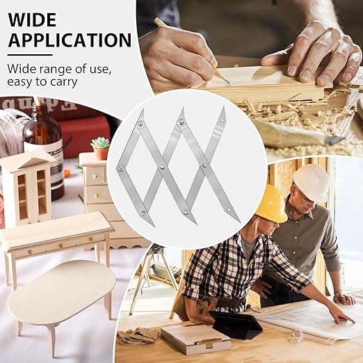 Picket Master Pro 3 Point Center Finder for Precise Measurements,Center Point Finder, Center Finding Tool,Equidistant Measuring Tool,Wood Working Welding Precise Center Finding