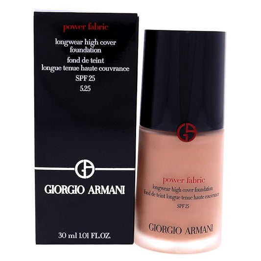 Power Fabric Longwear High Cover Foundation SPF 25-5.25 by Giorgio Armani for Women - 1 oz Foundation-VeraVaultWomen