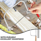 1 Set Woodworking Coping Saw U-Shaped Saw Mini Hand Coping Frame Small Carving Japanese Hand for Wood Board Plastic and Metal Cutting (With 4Pcs Replacement Blades)