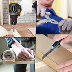 Brushless Compact Drill Tool Set, 60N.m 20V Cordless Drill Tool Box with 2 Battery, 135Pcs Man Household Combo Set with DIY Hand Taladros Kits, 531 In-lb Kit with Drill for Daily Home Repair