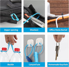 XINGO 100PCS Cable Zip Ties Heavy Duty, Premium Nylon Plastic Wire Ties with 50 Pounds Tensile Strength, Self-Locking Black Nylon Zip Ties for Indoor and Outdoor (16 inch, Brown)