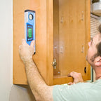 Digital Level and Protractor, 10 Inch IP54 Protected Electronic Bubble Inclinometer Angle Finder Gauge with Large LED Backlight Display & Magnetized V-Groove Base Carrying Bag Included (Blue)