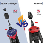 WORKPRO 16" Rivet Nut Tool, Nutsert Rivnut Tool Kit with 11 Metric and SAE Mandrels, 185pcs Rivnuts Assortment Kit with Carrying Case, Ideal for Sheet Metal & Automotive Work