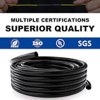 1 Inch Heat Shrink Tubing, 32.8 Ft Roll Industry Marine Grade 3:1 Shrink Ratio Shrink tubing, Adhesive Lined Heat Shrink Tube, 1" Waterproof Shrink Tube for Wires Home Marine Automotive