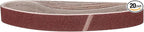 1-1/2 x 30 Inch Sanding Belt, 20 Pcs 60 Grit Knife Sharpener Belts Work Sharpening for Belt Sander Knife Carving Tool Metal Working