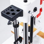 Benchtop Mortiser, 3400RPM 3/4HP Woodworking Mortising Machine with 1/4", 3/8", 1/2" Chisels Wooden Workbench, Benchtop Drill Press for Making Round Holes Square Holes Or Special Square Holes
