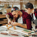 Wood Carving Knife With Leather Strop and Polishing Compound - Whittling Tools for Beginners, Adults and Kids (Oblique Carving Knife)