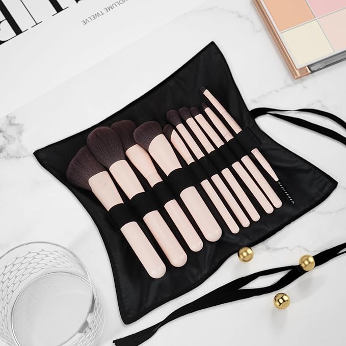 Makeup Brushes 10Pcs Professional Makeup Brush Set Foundation Contour Concealer Blush Highlight Powder Blending Eye Shadow Brush-VeraVaultWomen