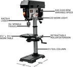 JET 12-Inch Benchtop Drill Press, Variable Speed, 1/2 HP, 115V 1Ph (Model JWDP-12)