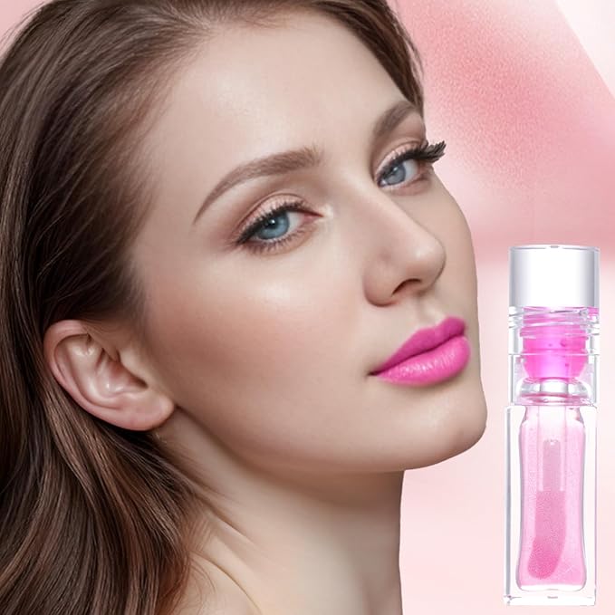 Magic Color Changing Lip Oil, Hydrating Lip Glow Oil Plumping Gloss Tinted Lip Balm Transparent Moisturizing Toot Lip Care-VeraVaultWomen