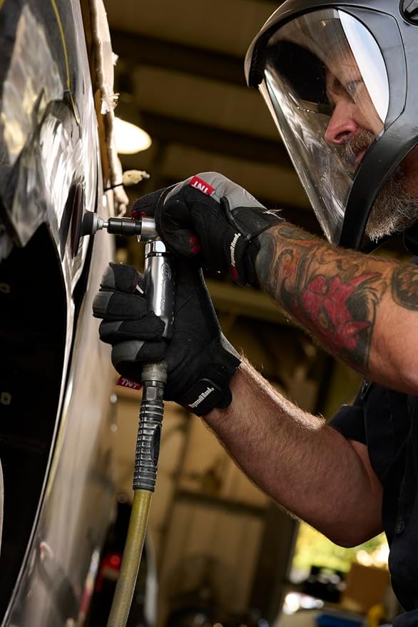 Ingersoll Rand 301BK Angle Air Die Grinder Stone Kit, 21,000 RPM, 0.25 HP, 1/4" Collet, Front Exhaust