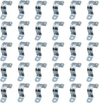 1-1/2" 30PCS Zinc-Plated Steel Pipe Strap Clamps, U Bracket Pipe Strap Clamp, Conduit Clamps, for Pipes Fixing on Various Surfaces