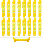 16 Pcs Hanging Bubble Line String Level Tools, Mini Spirit Level for Building Trades, Bricklaying, Tiling, Engineering, Surveying, Metalworking and Measuring