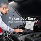 Rechargeable Magnetic Work light, 180° Rotate Mechanic Grill Light for Car Repair, BBQ,Emergency, Camping, Outdoor & Mechanics Tools