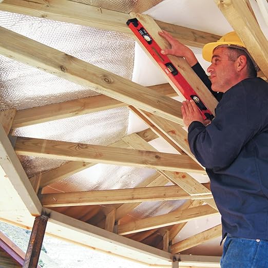 Kapro - 150-80 Semi-Professional I-Beam with Plumb Site Level - Features Horizontal Vial and Dual-View Plumb Site - Aluminum - 48 Inch